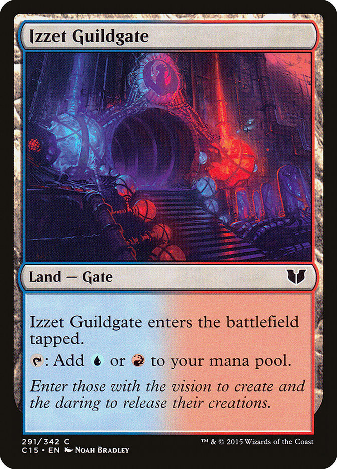 Izzet Guildgate [Commander 2015] | The Gaming-Verse