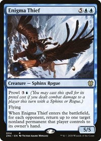 Enigma Thief [Commander: Zendikar Rising] | The Gaming-Verse