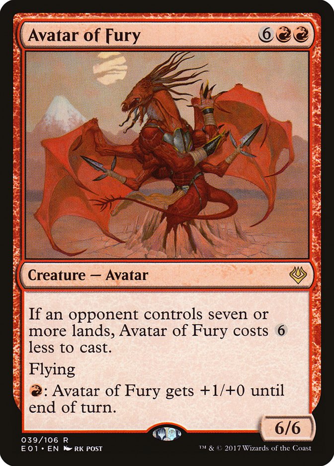 Avatar of Fury [Archenemy: Nicol Bolas] | The Gaming-Verse