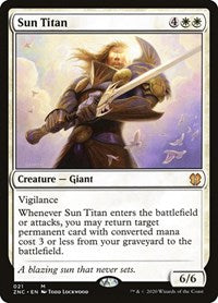 Sun Titan [Zendikar Rising Commander] | The Gaming-Verse