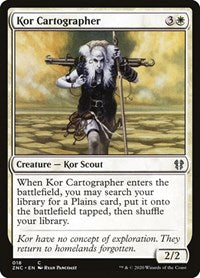 Kor Cartographer [Zendikar Rising Commander] | The Gaming-Verse