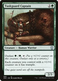 Tuskguard Captain [Zendikar Rising Commander] | The Gaming-Verse