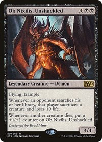 Ob Nixilis, Unshackled [Magic 2015 Promos] | The Gaming-Verse