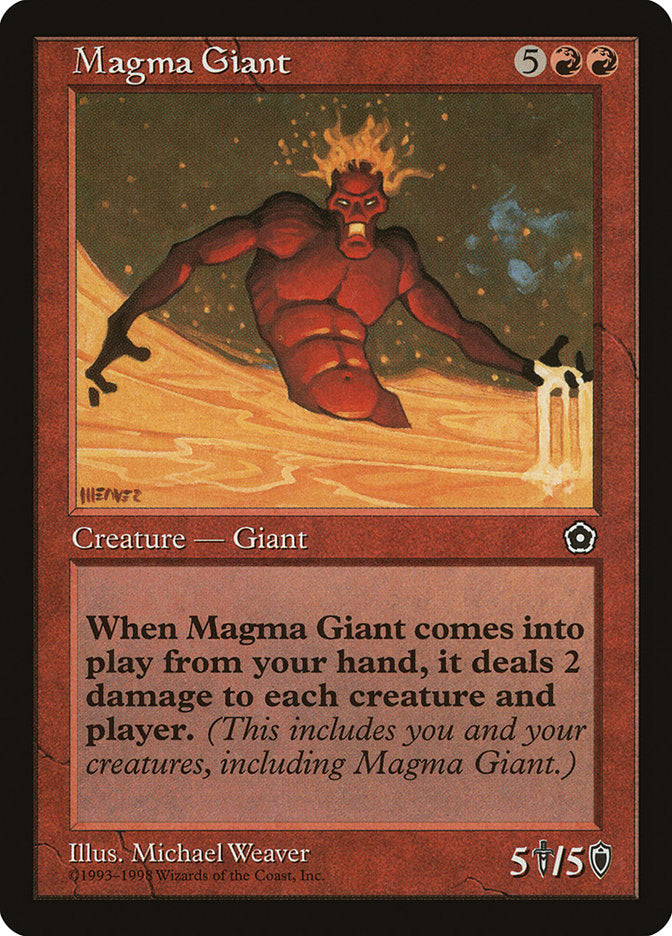 Magma Giant [Portal Second Age] | The Gaming-Verse