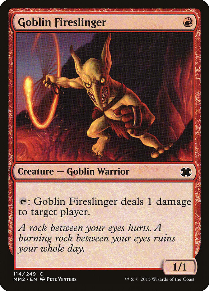 Goblin Fireslinger [Modern Masters 2015] | The Gaming-Verse