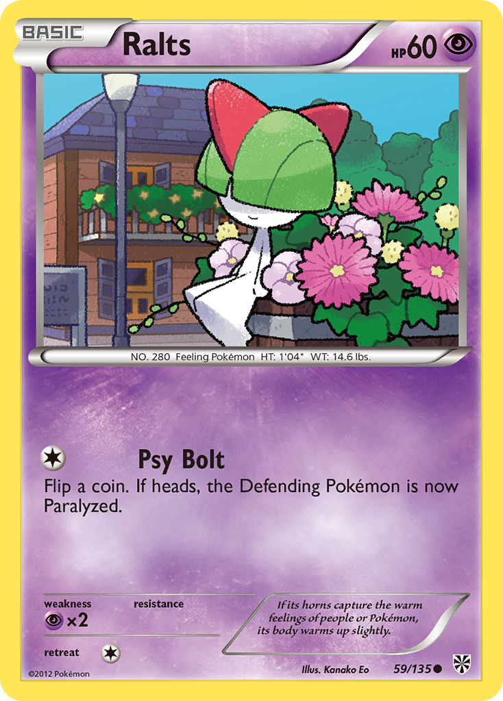 Ralts (59/135) [Black & White: Plasma Storm] | The Gaming-Verse