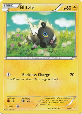 Blitzle (12/30) [XY: Trainer Kit 3 - Pikachu Libre] | The Gaming-Verse