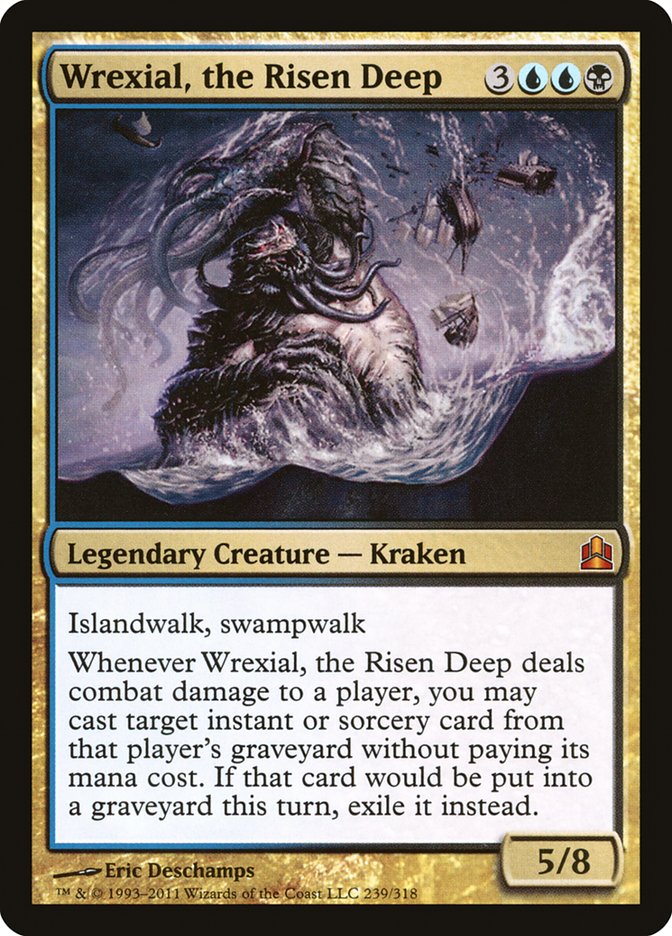 Wrexial, the Risen Deep [Commander 2011] | The Gaming-Verse