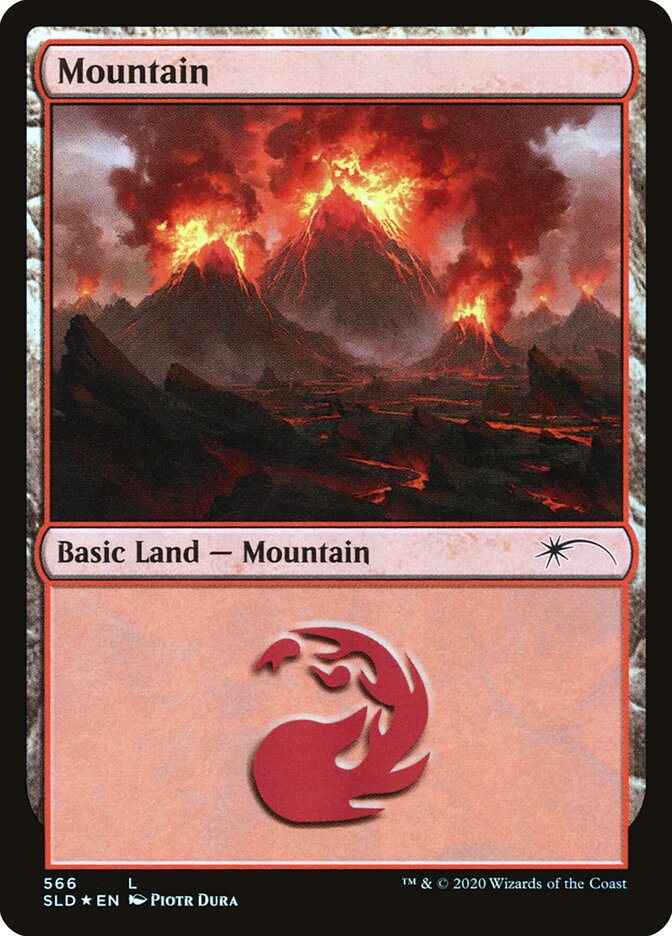 Mountain (Seismic) (566) [Secret Lair Drop Promos] | The Gaming-Verse