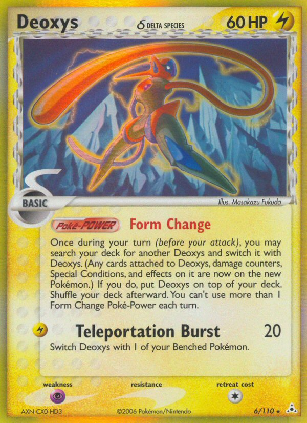 Deoxys (6/110) (Delta Species) [EX: Holon Phantoms] | The Gaming-Verse