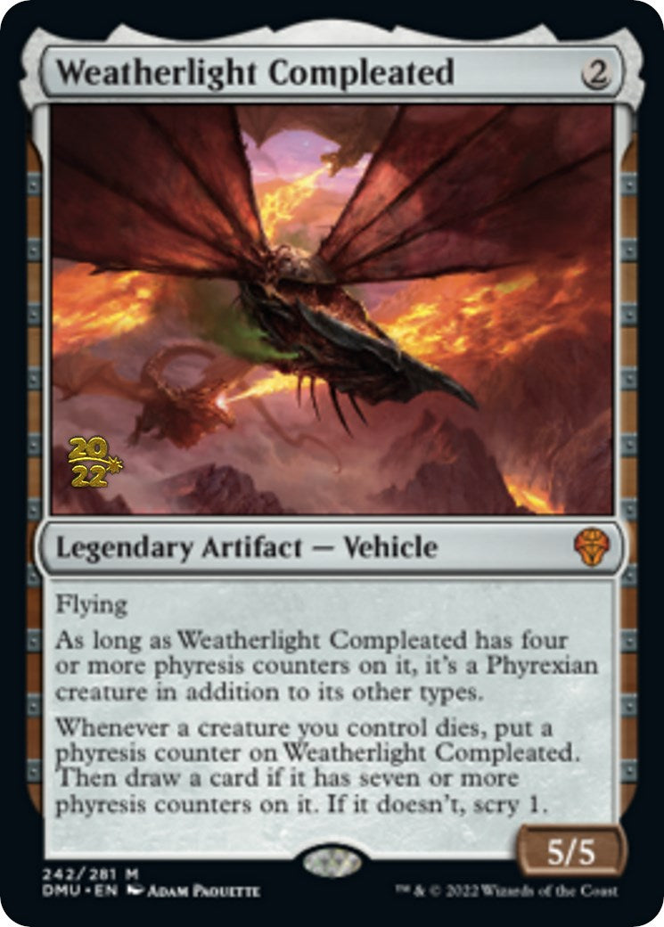 Weatherlight Compleated [Dominaria United Prerelease Promos] | The Gaming-Verse