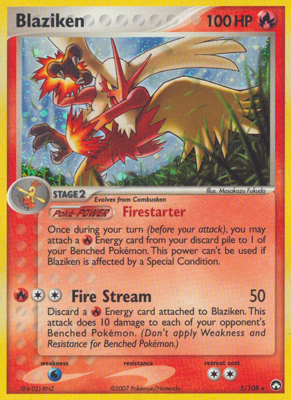 Blaziken (5/108) [EX: Power Keepers] | The Gaming-Verse