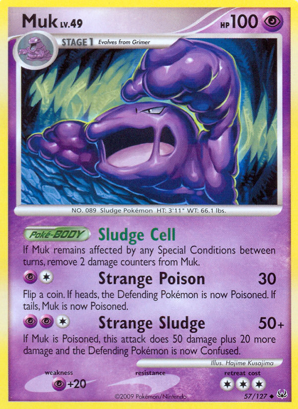 Muk (57/127) [Platinum: Base Set] | The Gaming-Verse