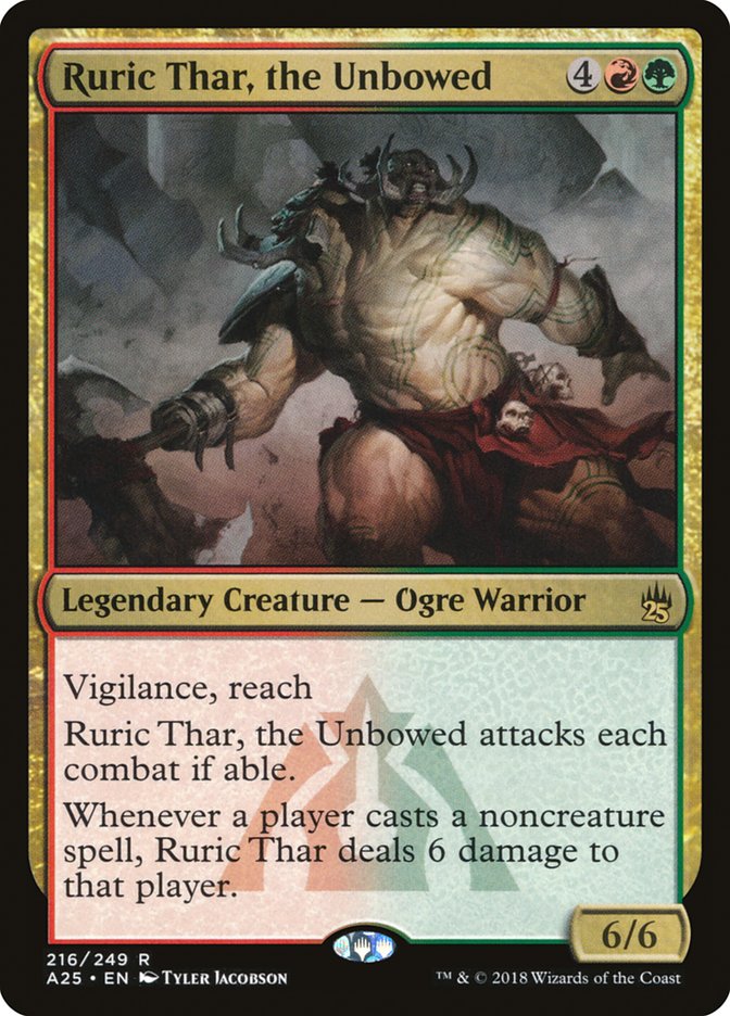 Ruric Thar, the Unbowed [Masters 25] | The Gaming-Verse