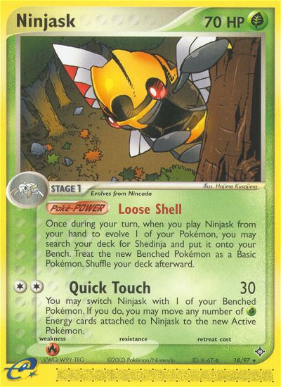 Ninjask (18/97) [EX: Dragon] | The Gaming-Verse