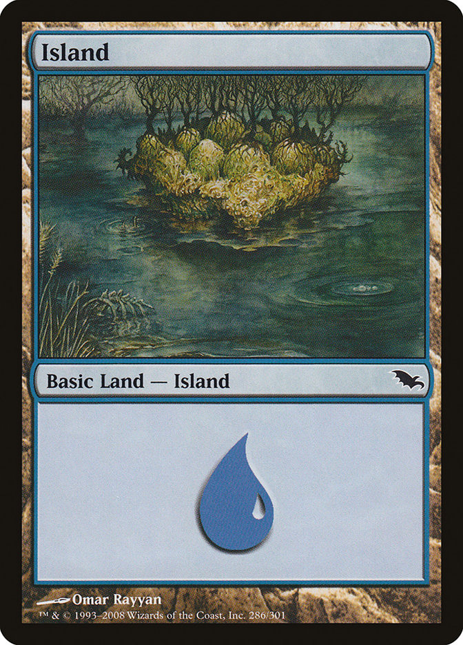 Island (#286) [Shadowmoor] | The Gaming-Verse