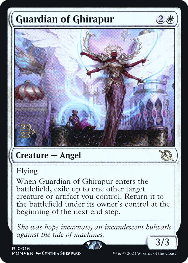 Guardian of Ghirapur [March of the Machine Prerelease Promos] | The Gaming-Verse