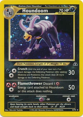 Houndoom (4/75) [Neo Discovery Unlimited] | The Gaming-Verse