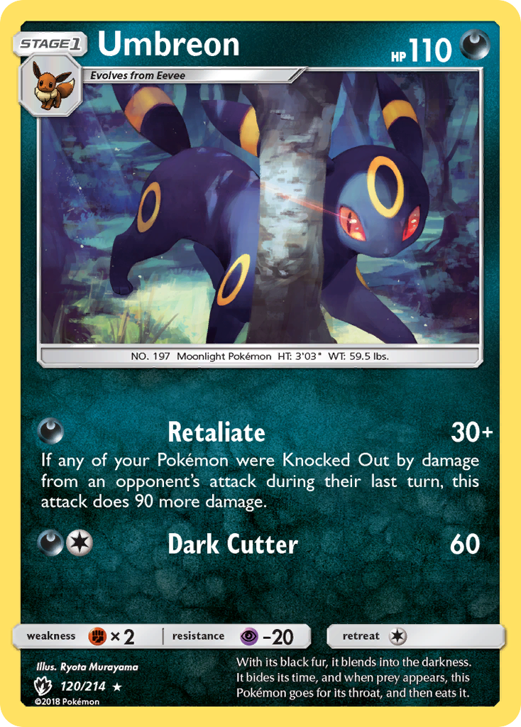 Umbreon (120/214) [Sun & Moon: Lost Thunder] | The Gaming-Verse