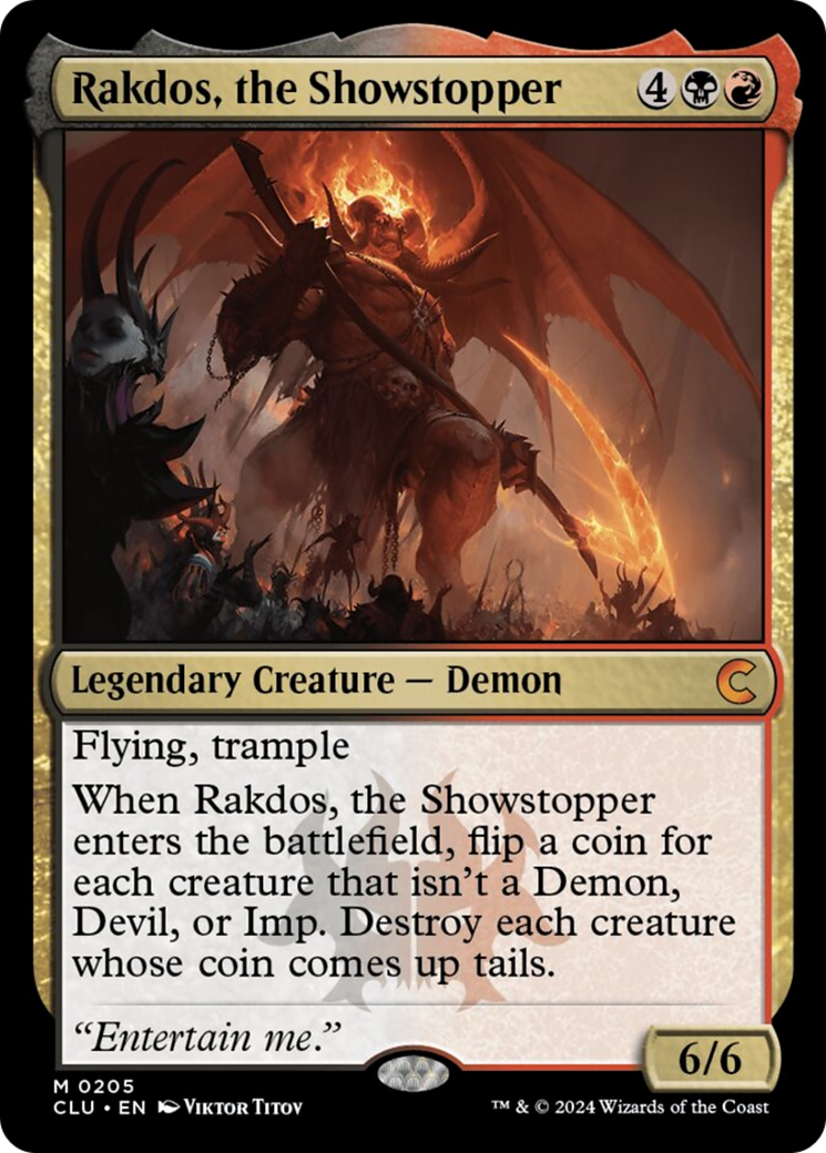 Rakdos, the Showstopper [Ravnica: Clue Edition] | The Gaming-Verse