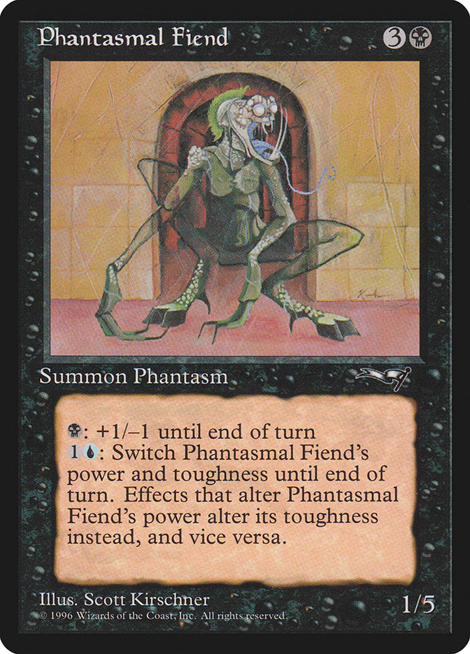 Phantasmal Fiend (Standing) [Alliances] | The Gaming-Verse