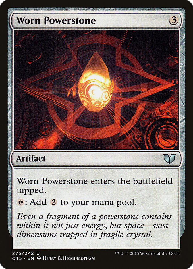 Worn Powerstone [Commander 2015] | The Gaming-Verse