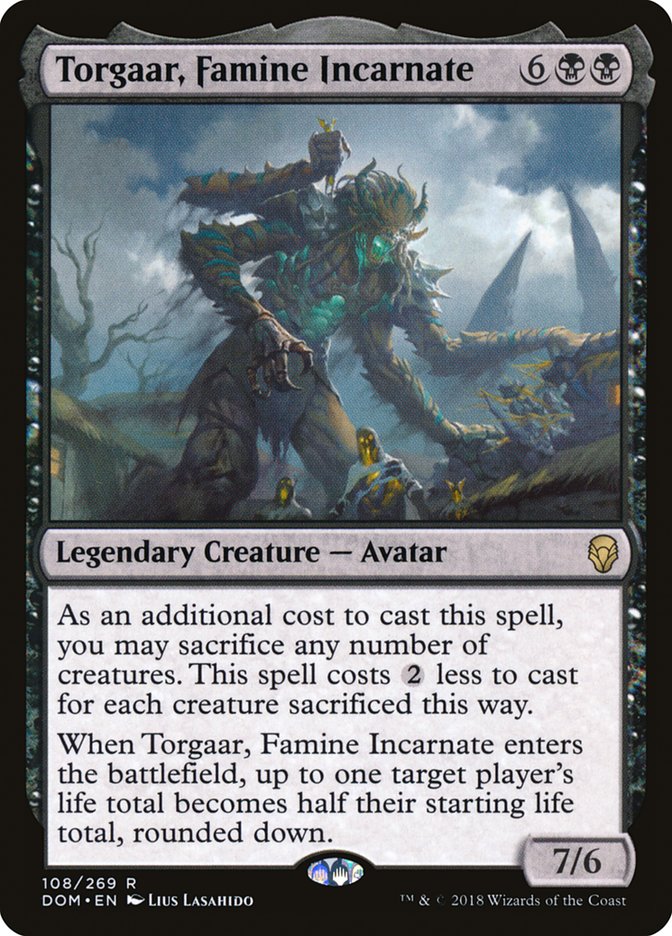 Torgaar, Famine Incarnate [Dominaria] | The Gaming-Verse