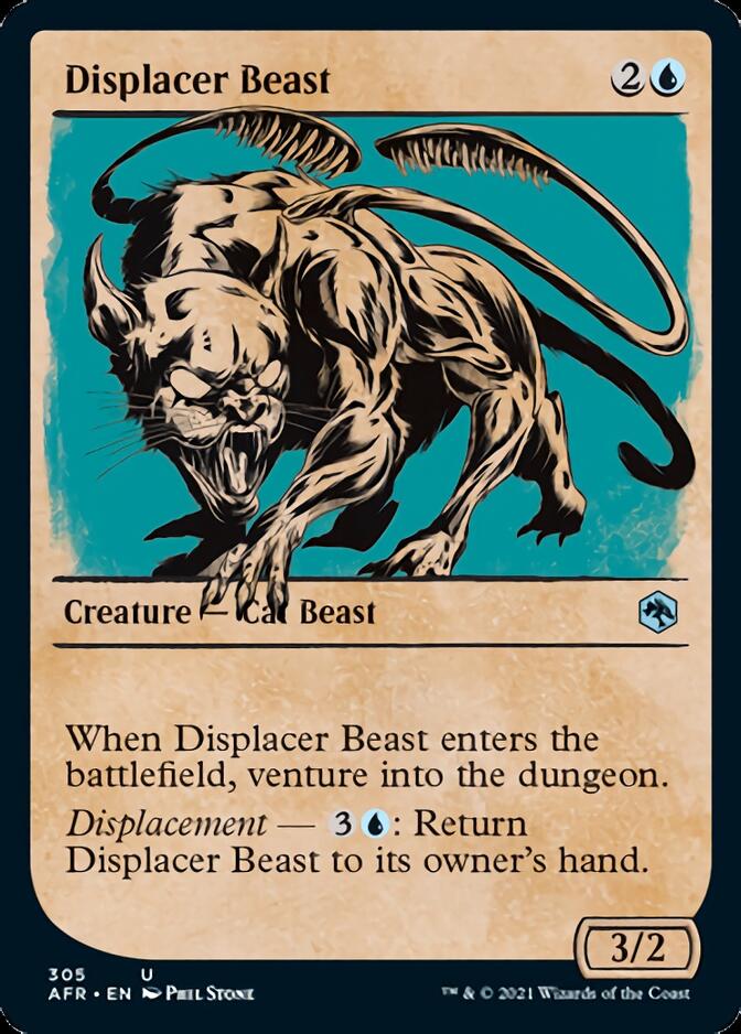 Displacer Beast (Showcase) [Dungeons & Dragons: Adventures in the Forgotten Realms] | The Gaming-Verse