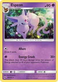 Espeon (89/214) (Cosmos Holo) (Blister Exclusive) [Sun & Moon: Lost Thunder] | The Gaming-Verse