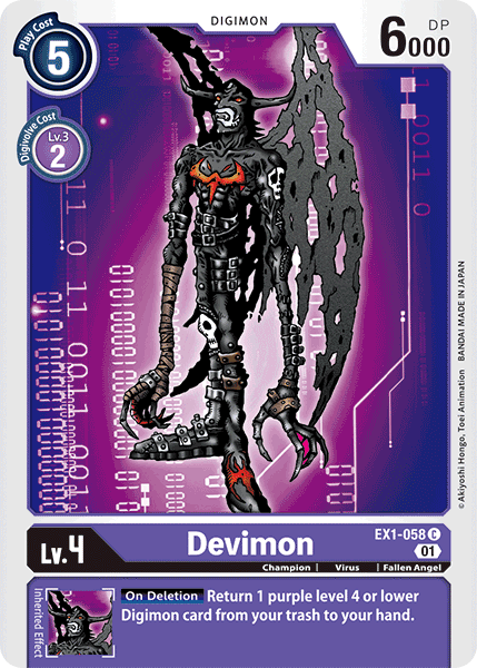 Devimon [EX1-058] [Classic Collection] | The Gaming-Verse