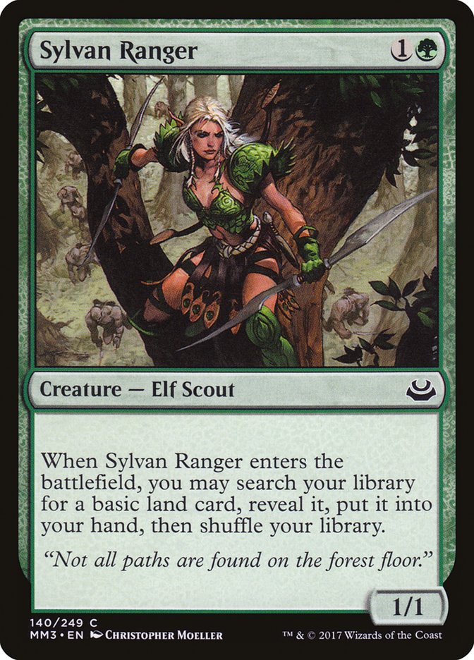 Sylvan Ranger [Modern Masters 2017] | The Gaming-Verse