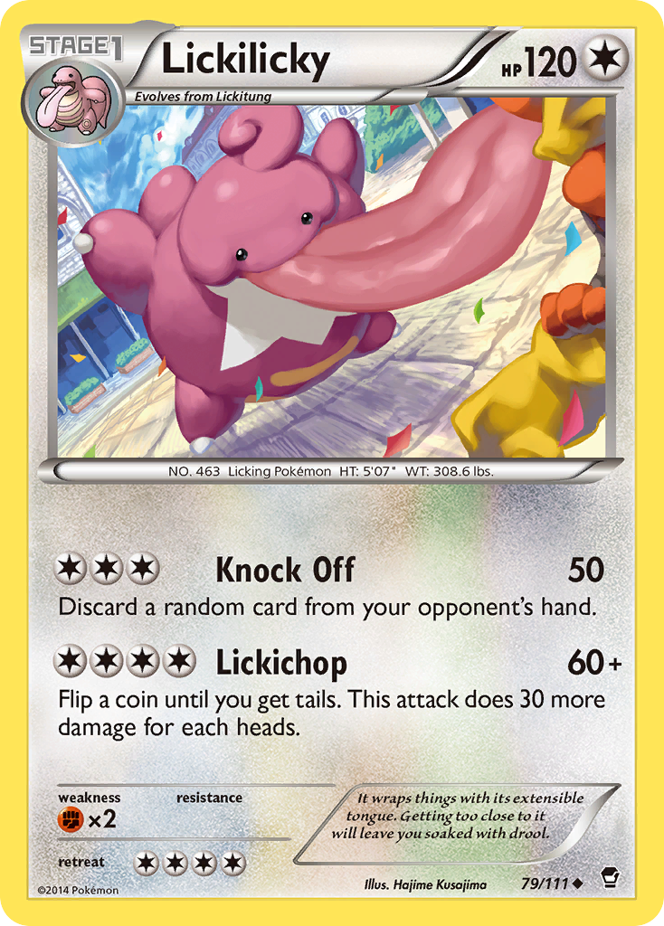 Lickilicky (79/111) [XY: Furious Fists] | The Gaming-Verse