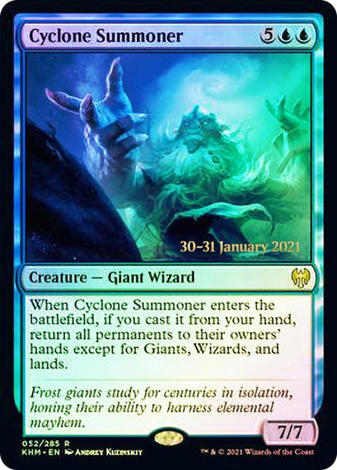 Cyclone Summoner  [Kaldheim Prerelease Promos] | The Gaming-Verse