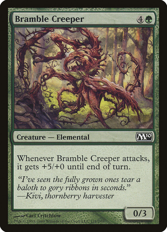 Bramble Creeper [Magic 2010] | The Gaming-Verse