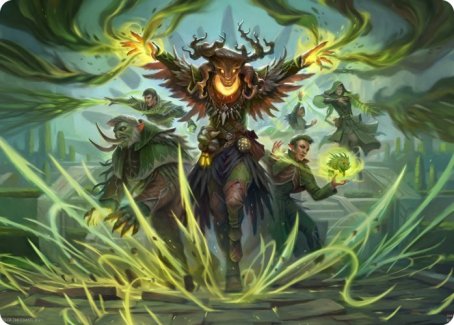 Witherbloom Command Art Card [Strixhaven: School of Mages Art Series] | The Gaming-Verse