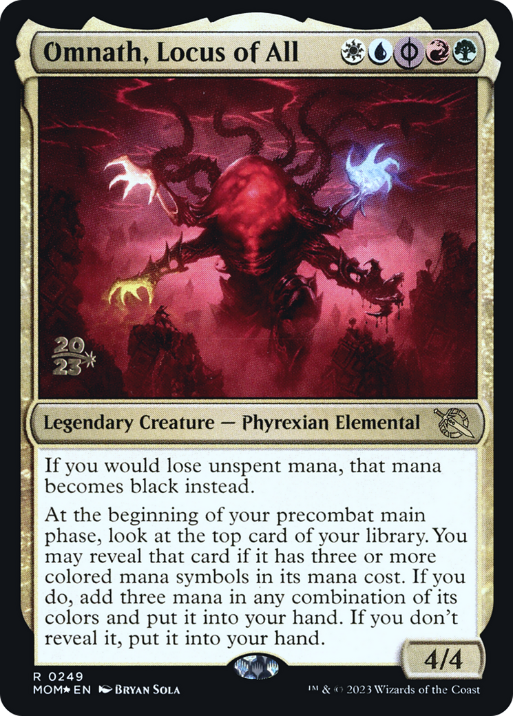 Omnath, Locus of All [March of the Machine Prerelease Promos] | The Gaming-Verse