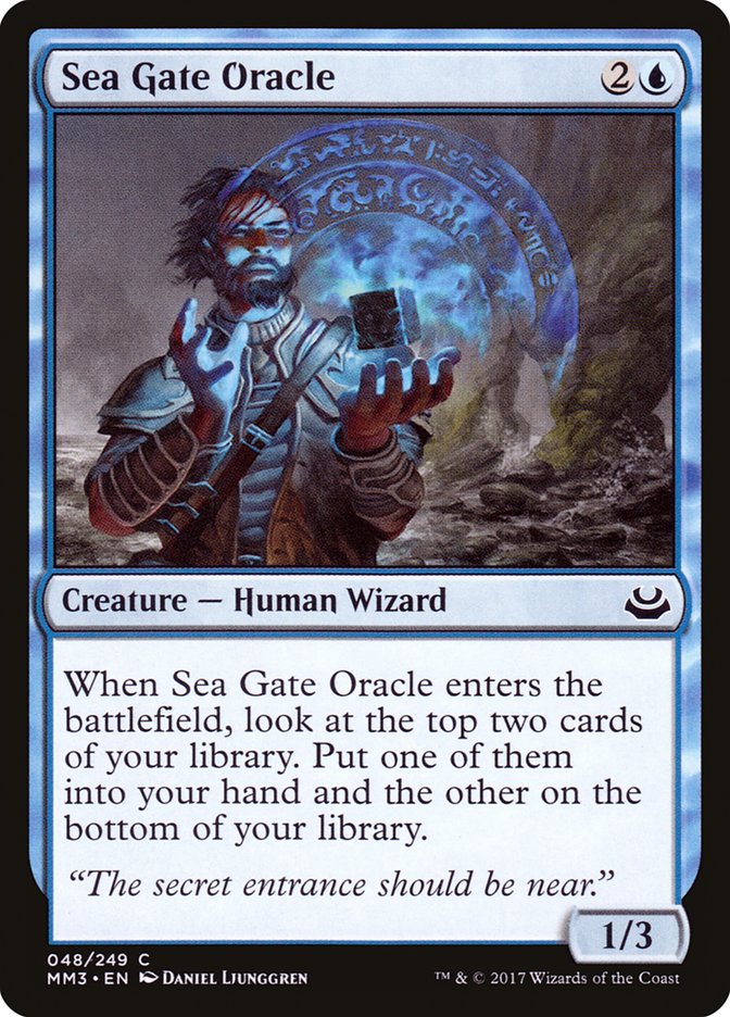 Sea Gate Oracle [Modern Masters 2017] | The Gaming-Verse