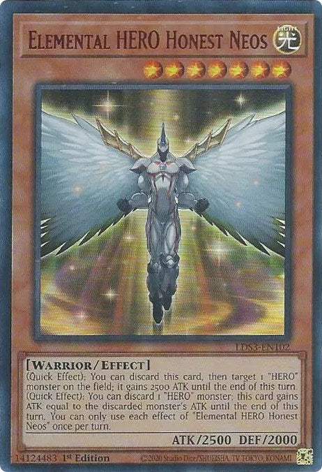 Elemental HERO Honest Neos (Red) [LDS3-EN102] Ultra Rare | The Gaming-Verse