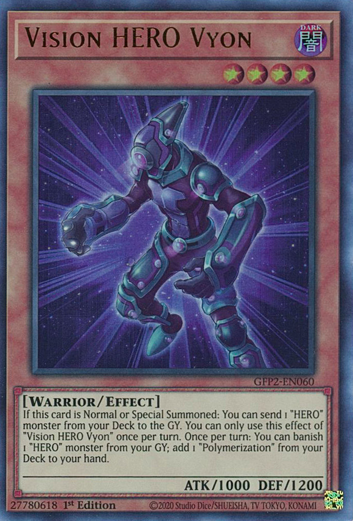 Vision HERO Vyon [GFP2-EN060] Ultra Rare | The Gaming-Verse