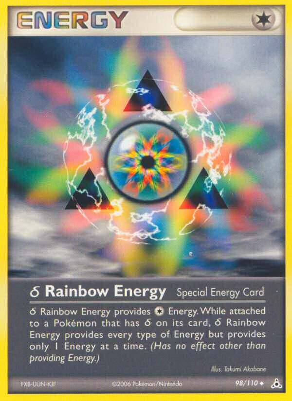 Rainbow Energy (98/110) (Delta Species) [EX: Holon Phantoms] | The Gaming-Verse