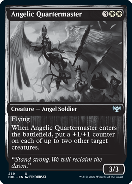 Angelic Quartermaster [Innistrad: Double Feature] | The Gaming-Verse