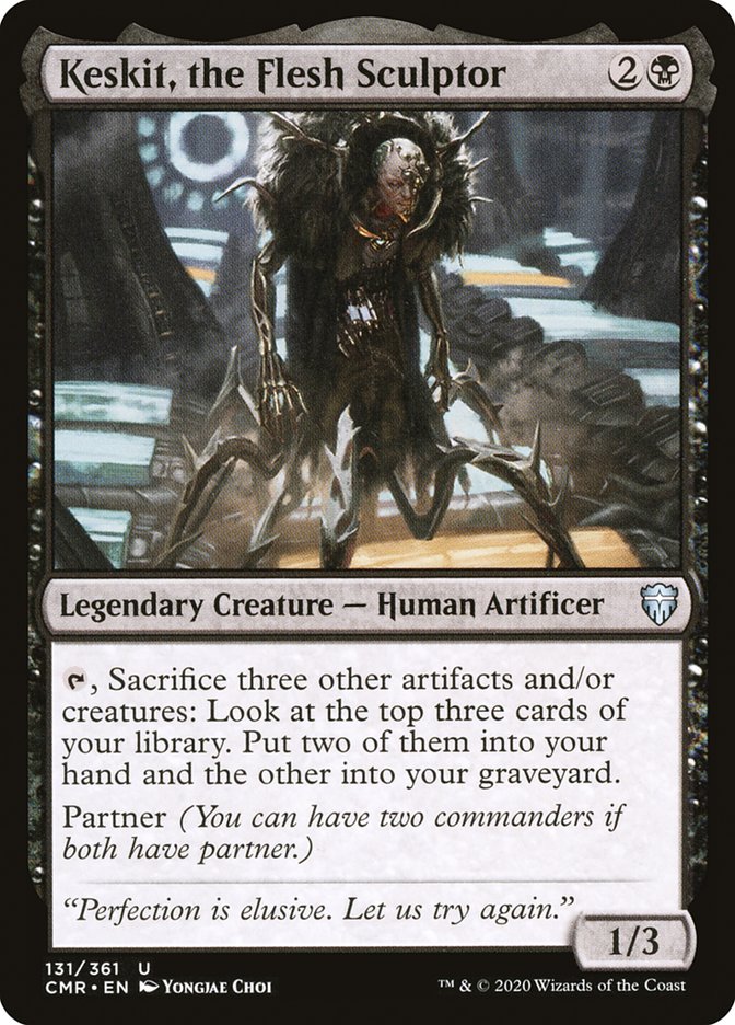 Keskit, the Flesh Sculptor [Commander Legends] | The Gaming-Verse