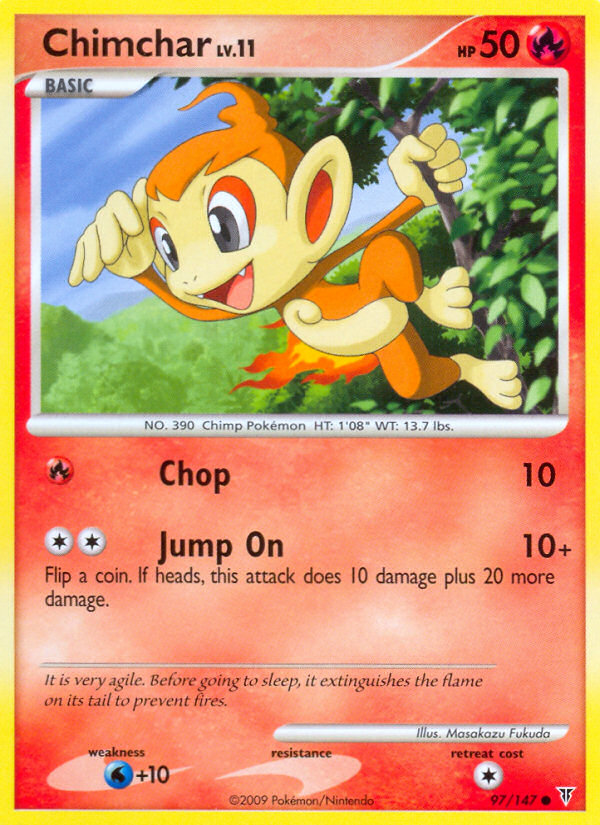 Chimchar (97/147) [Platinum: Supreme Victors] | The Gaming-Verse