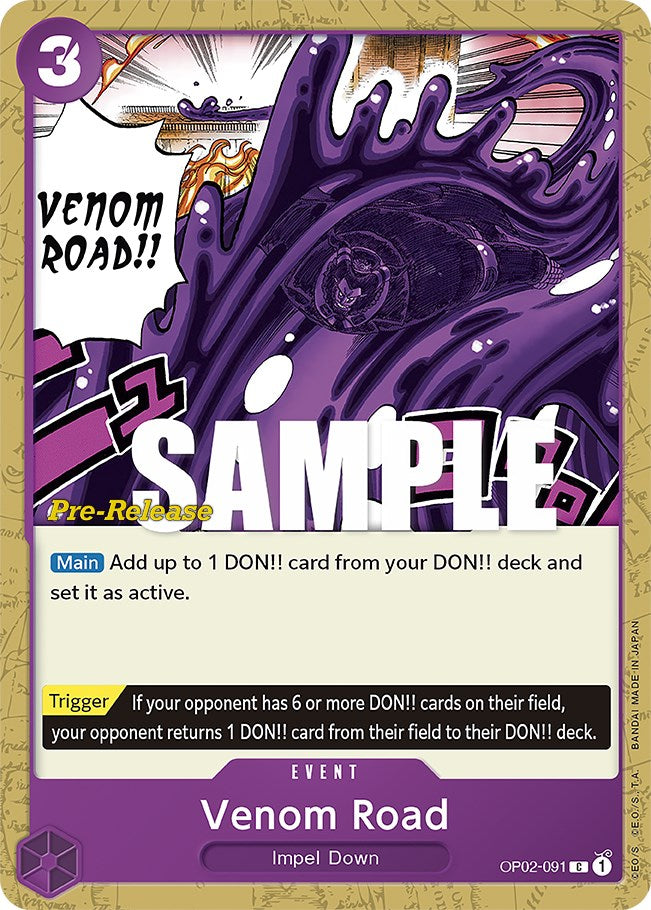 Venom Road [Paramount War Pre-Release Cards] | The Gaming-Verse