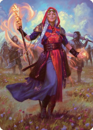 Jaya, Fiery Negotiator Art Card 1 [Dominaria United Art Series] | The Gaming-Verse