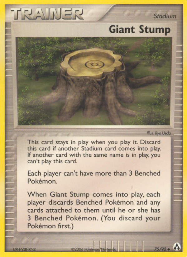 Giant Stump (75/92) [EX: Legend Maker] | The Gaming-Verse