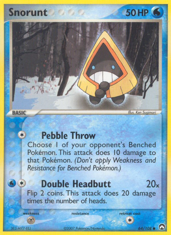 Snorunt (64/108) [EX: Power Keepers] | The Gaming-Verse