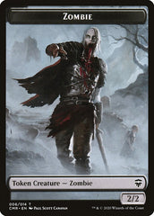 Salamander Warrior // Zombie Token [Commander Legends Tokens] | The Gaming-Verse