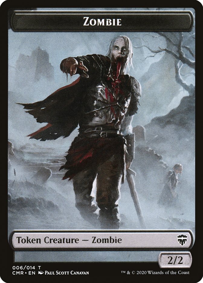 Golem // Zombie Token [Commander Legends Tokens] | The Gaming-Verse