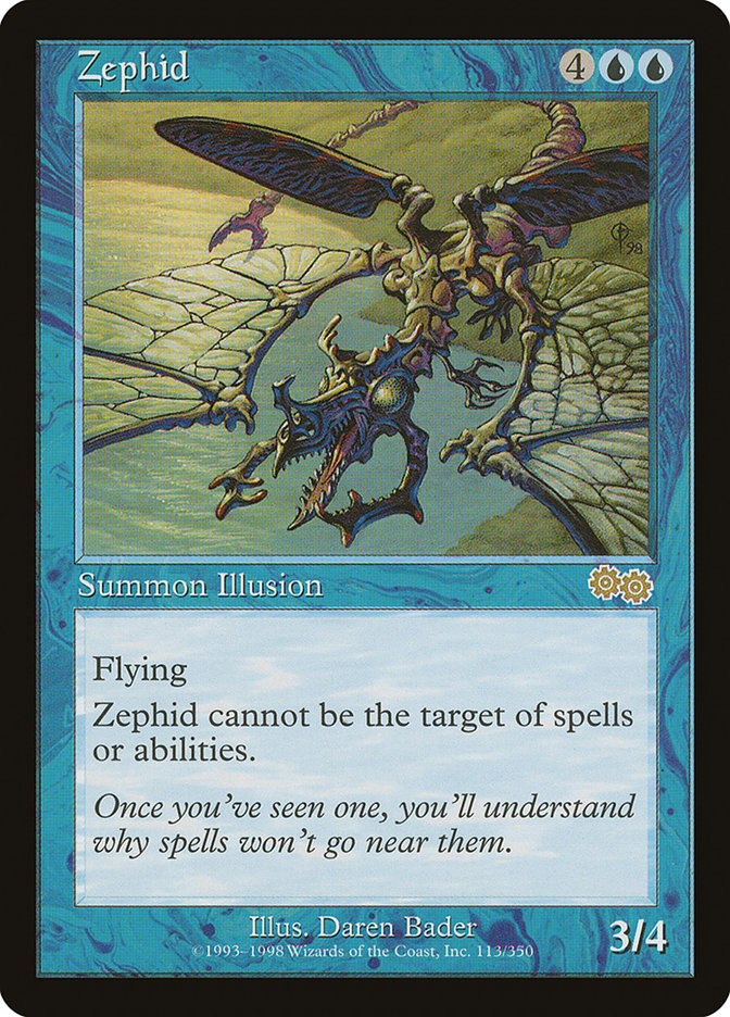 Zephid [Urza's Saga] | The Gaming-Verse